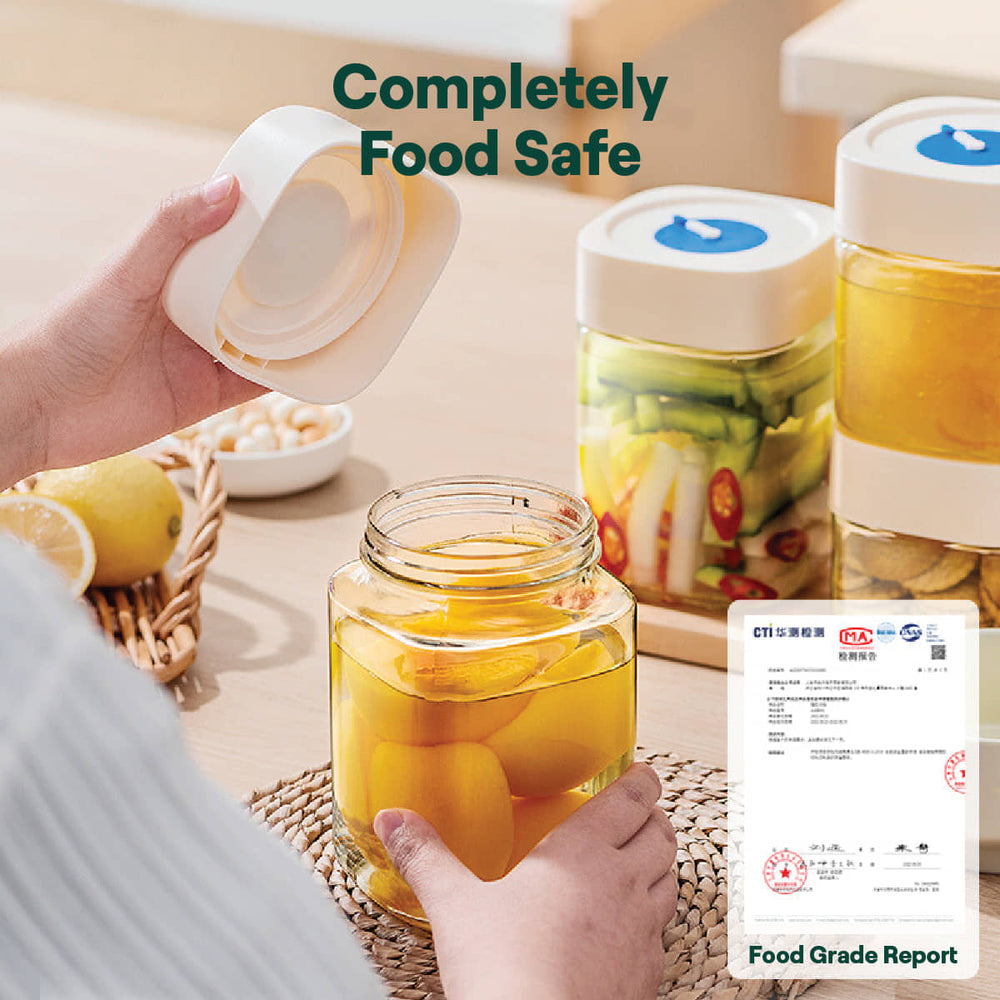 Date Tracking Glass Containers