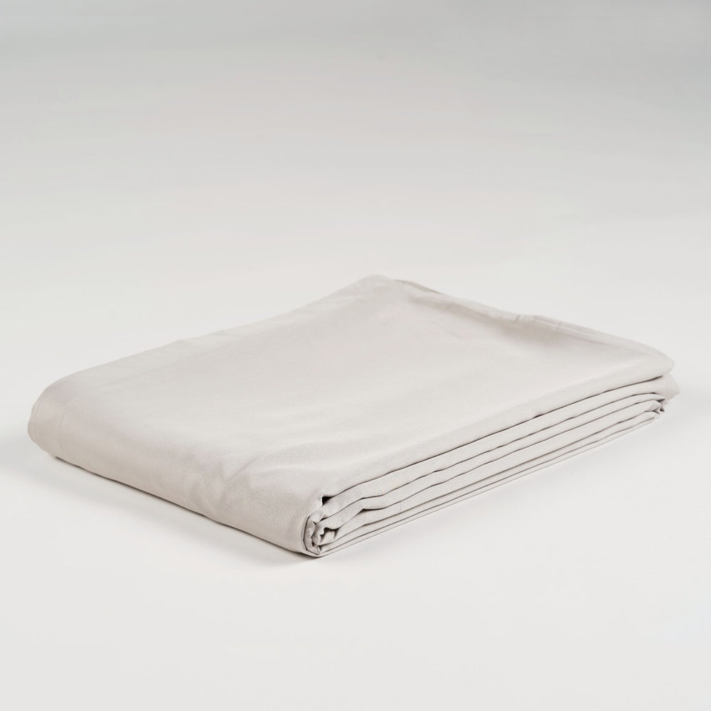 300 Thread Count 100% Bamboo Duvet Cover - Light Gray