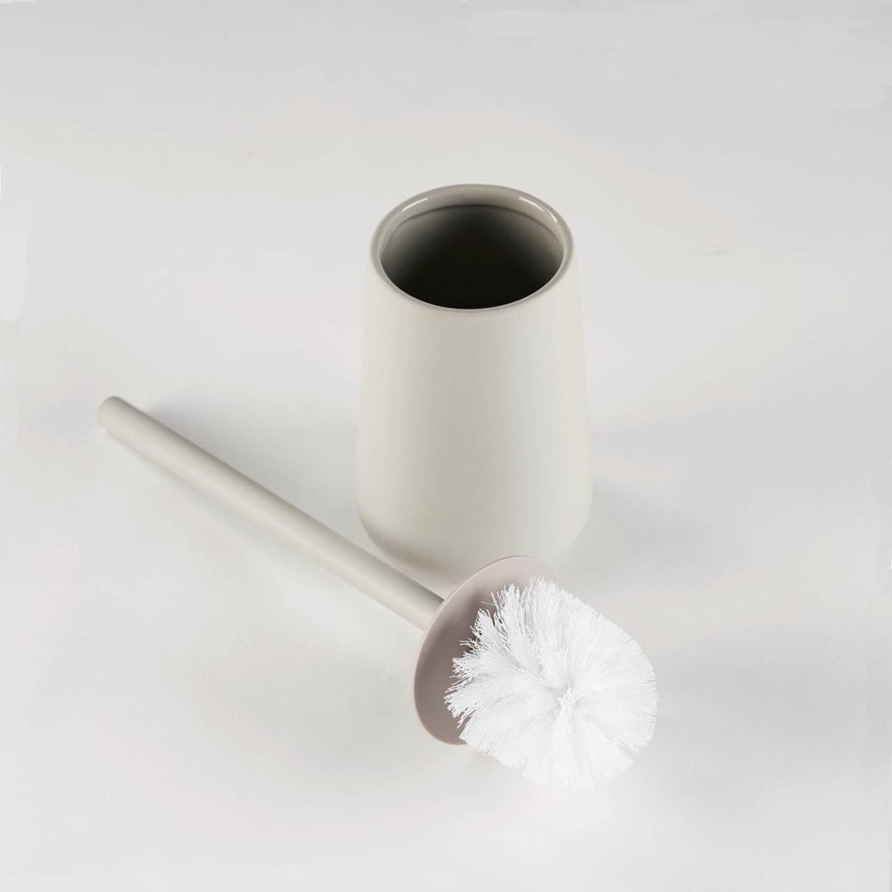 Ceramic Toilet Brush with Holder