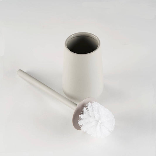 Ceramic Toilet Brush with Holder
