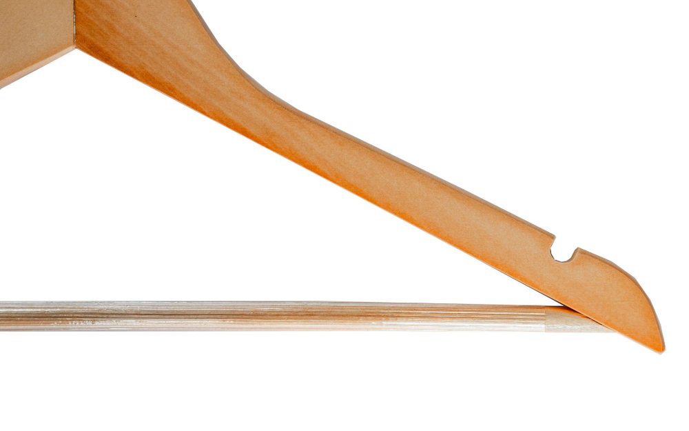Maple Wood Hanger Set of 10