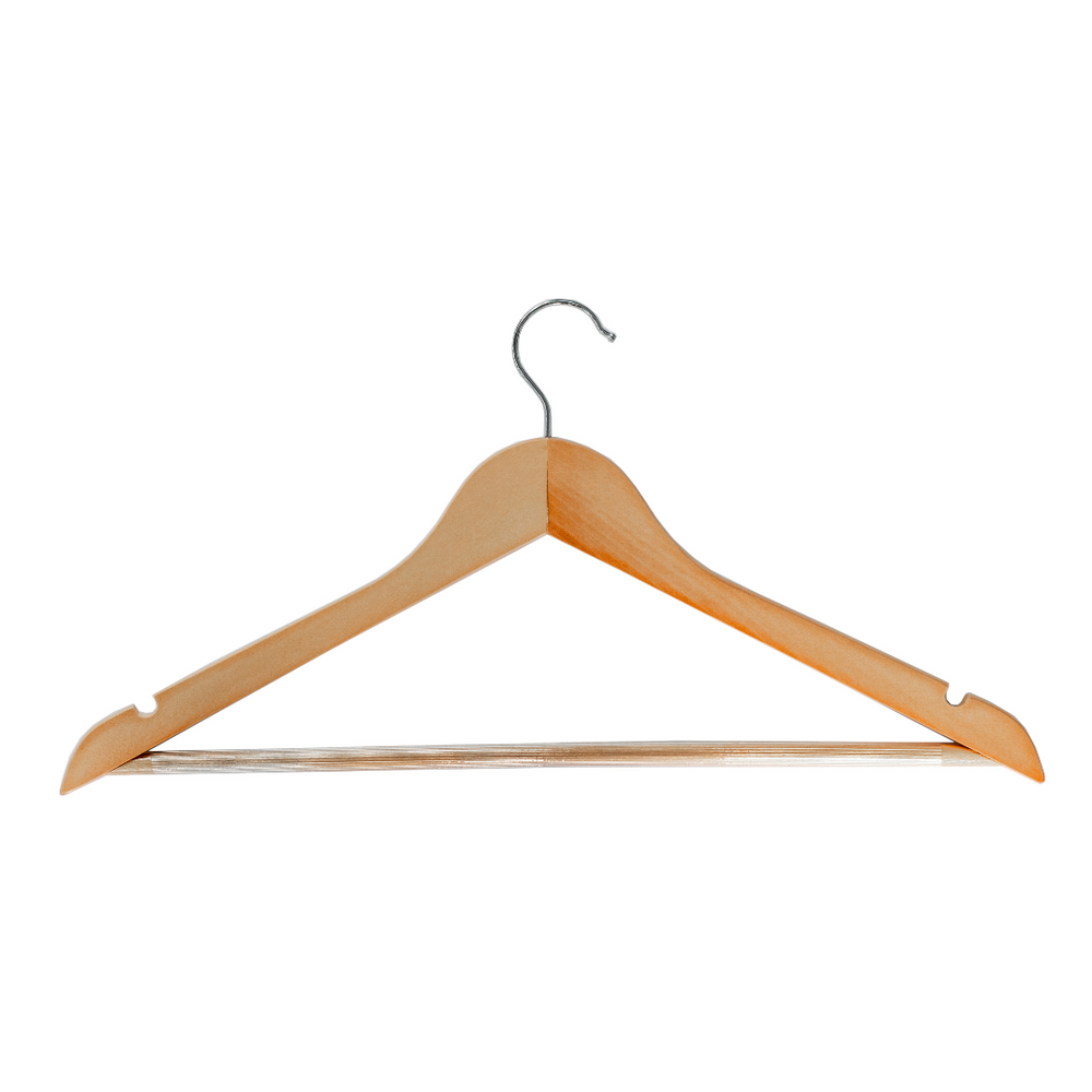 Maple Wood Hanger Set of 10