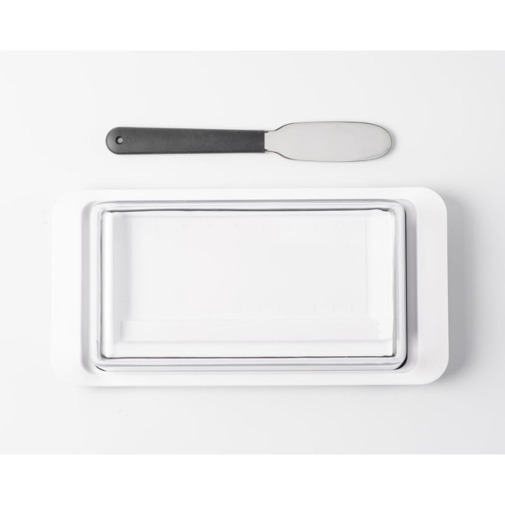 Butter Dish w/ Knife