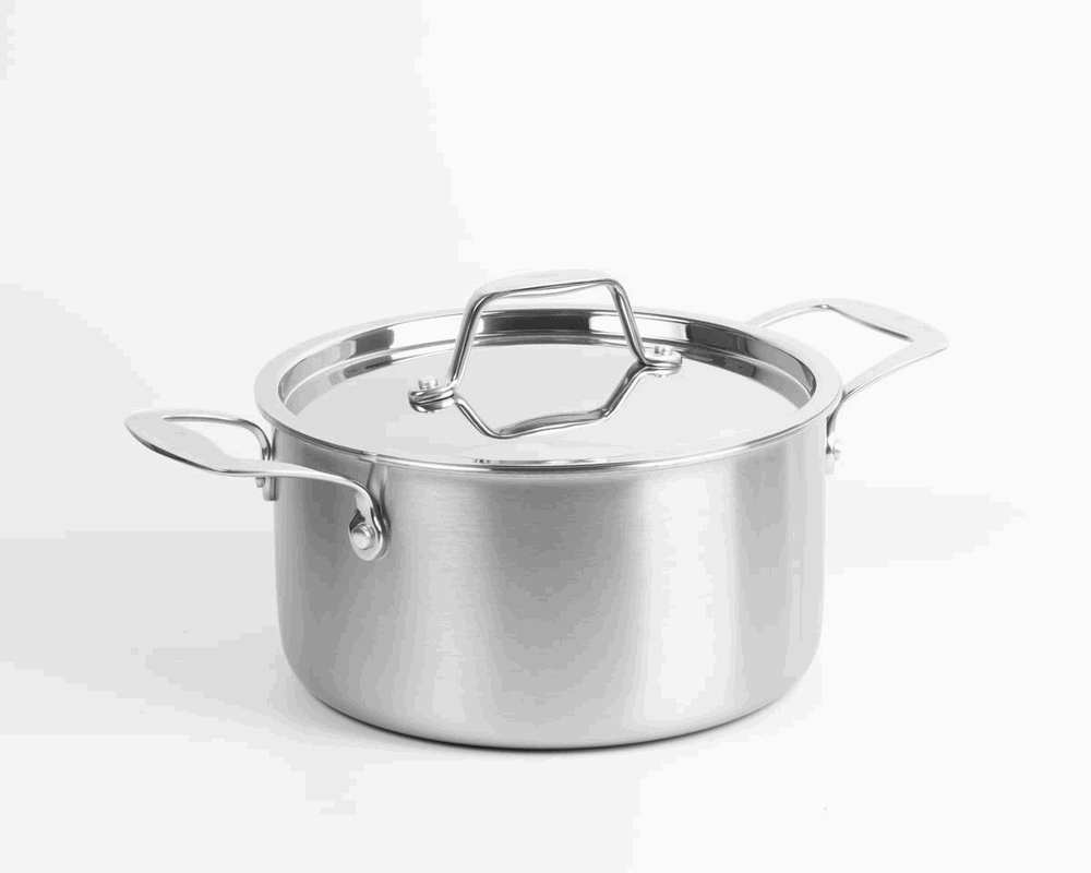 Tri-ply Stainless Steel 3.6 Quart Casserole