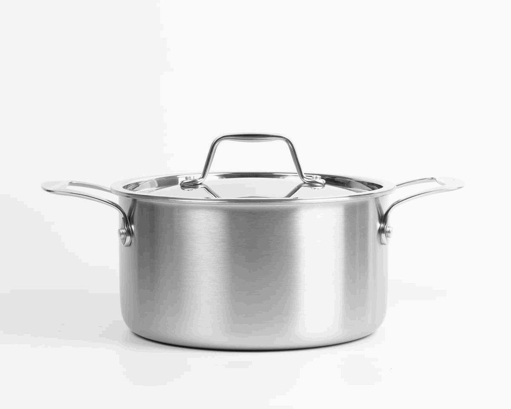 Tri-ply Stainless Steel 3.6 Quart Casserole