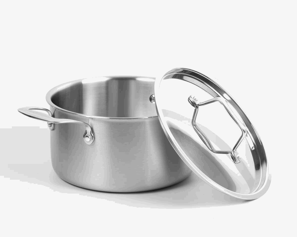 Tri-ply Stainless Steel 3.6 Quart Casserole