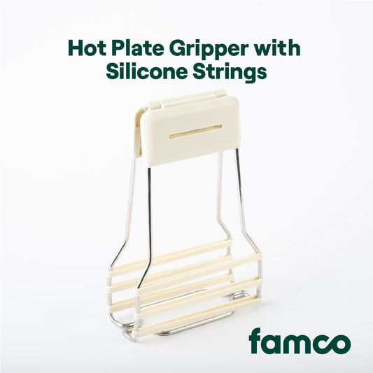 Hot Plate Gripper with Silicone Strings