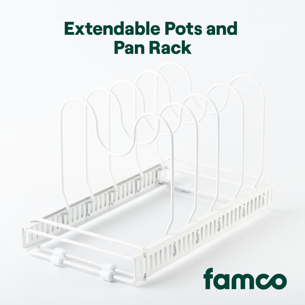 Extendable Pots and Pan Rack