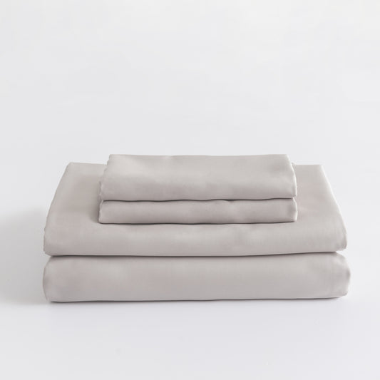 300 Thread Count 100% Bamboo Sheet Set - Light Gray