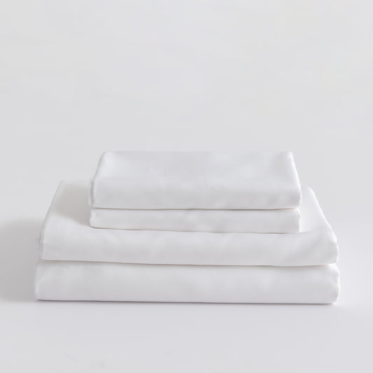 300 Thread Count 100% Bamboo Sheet Set - White