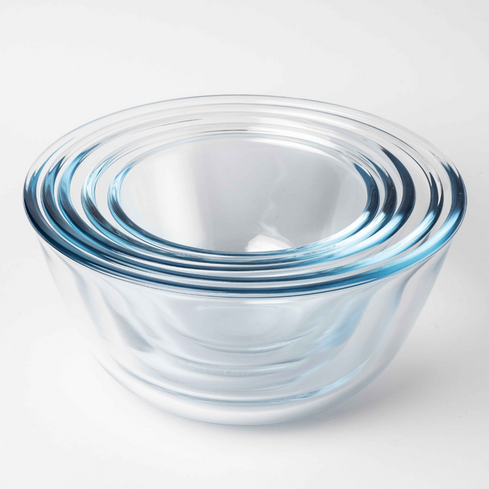 5-Piece Glass Mixing Bowl Set