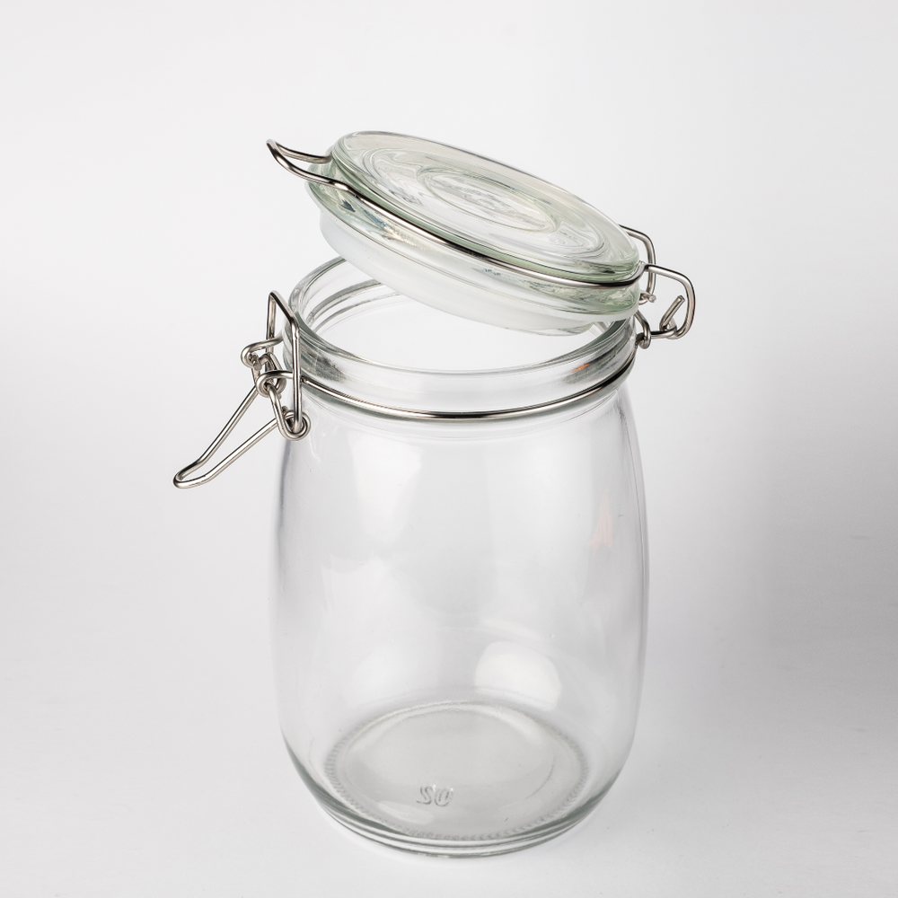 Glass Jar with Airtight Lid