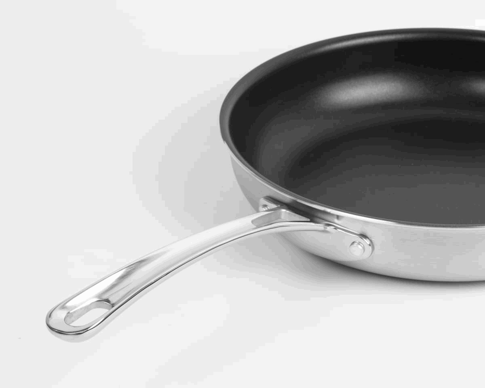 Tri-ply Stainless Steel 10" Non-Stick Frying Pan