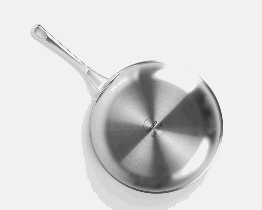 Tri-ply Stainless Steel 10" Non-Stick Frying Pan