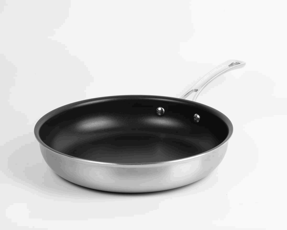 Tri-ply Stainless Steel 10" Non-Stick Frying Pan